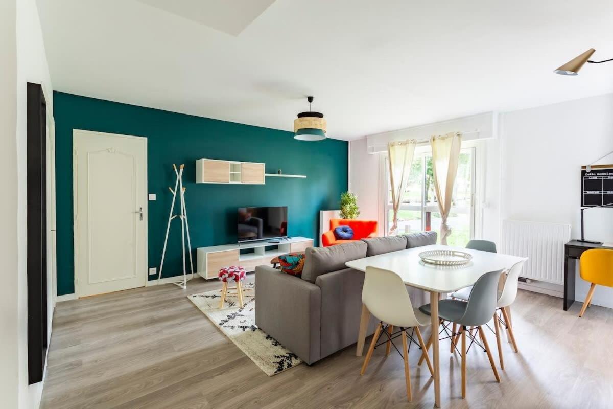 Les Asturies - Appartement Renove - Cosy Moderne Rennes Bagian luar foto