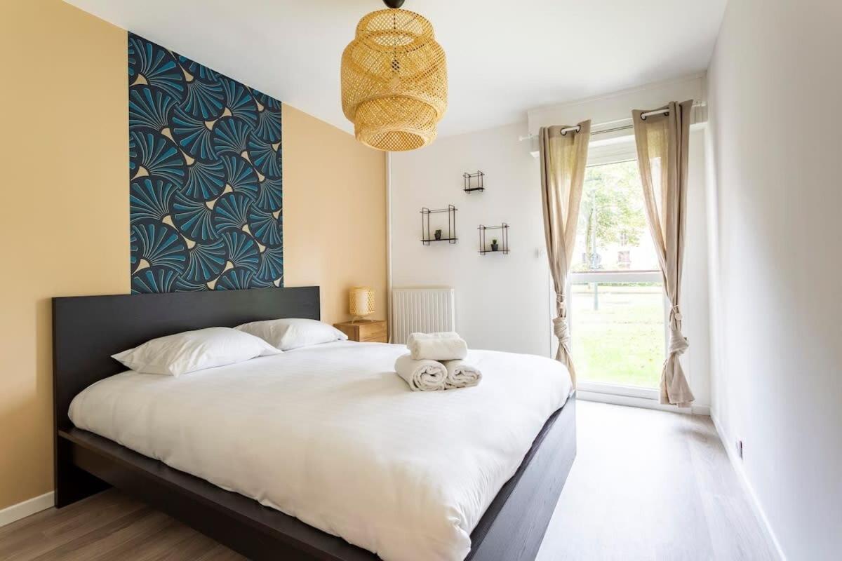 Les Asturies - Appartement Renove - Cosy Moderne Rennes Bagian luar foto