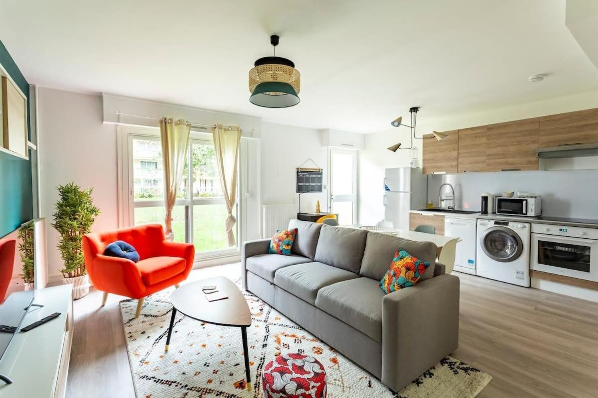 Les Asturies - Appartement Renove - Cosy Moderne Rennes Bagian luar foto